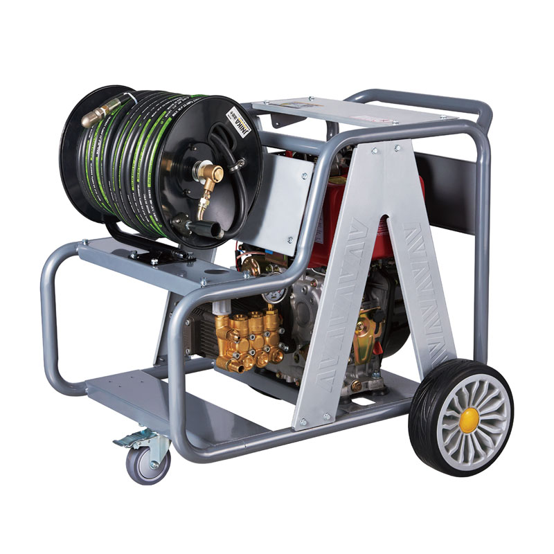 3400rpm dizel boru tarama makinesi elektrikli başlangıç